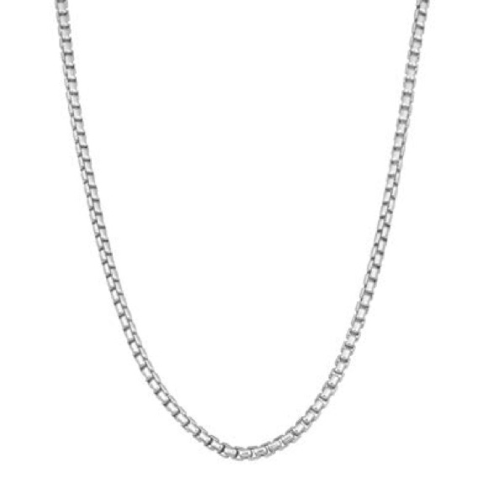 18in Sterling Silver Chain Necklace
